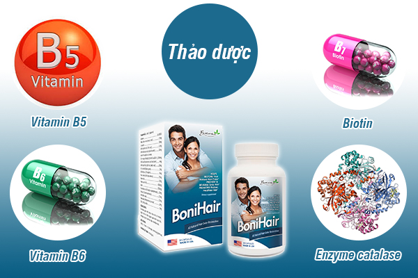 BoniHair của Mỹ - Biện pháp tối ưu giúp đẩy lùi tình trạng tóc bạc sớm hiệu quả