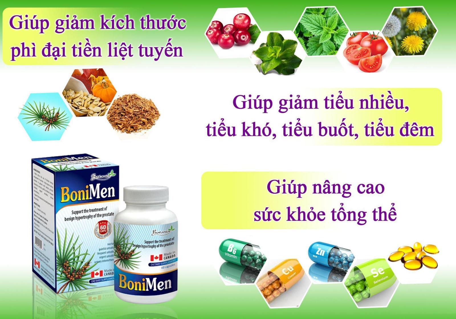 Thành phần của BoniMen