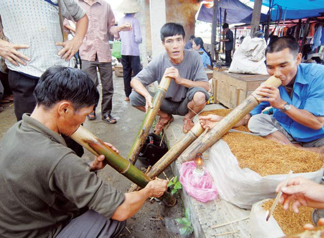 Trong thuốc lào có nicotin gây nghiện và rất nhiều thành phần độc hại khác