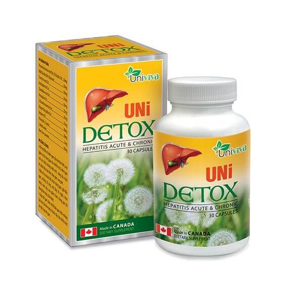 UniDetox bổ gan, phục hồi chức năng gan